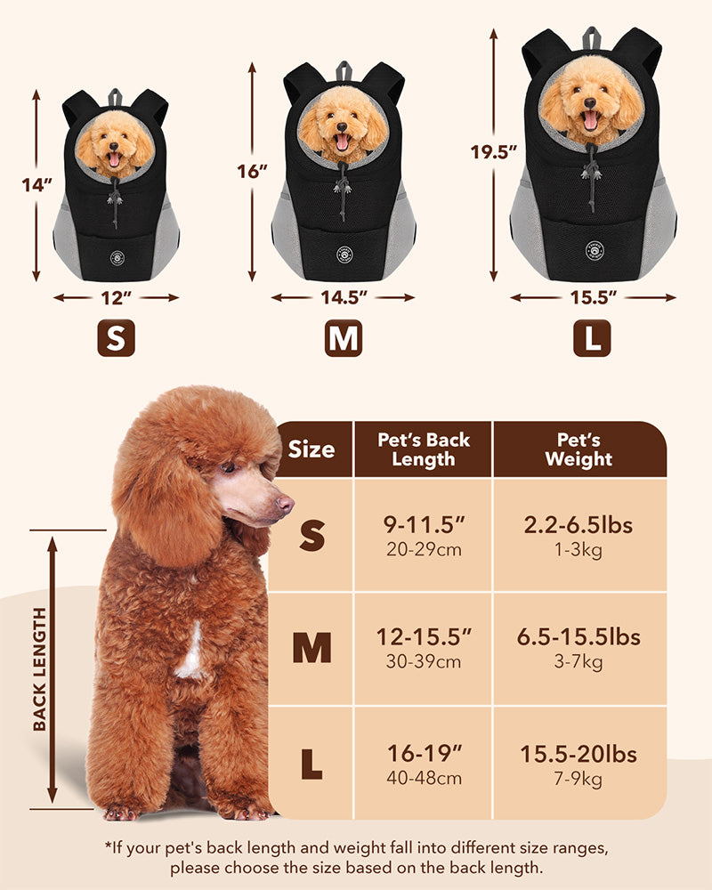 The Voyager - Dog Backpack Carrier - For Small/Medium Pets