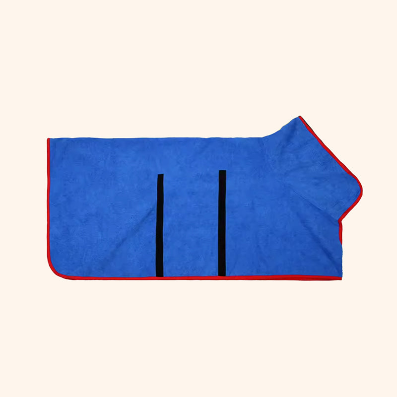 Dog Ultra-Absorbent Microfiber Bathrobe