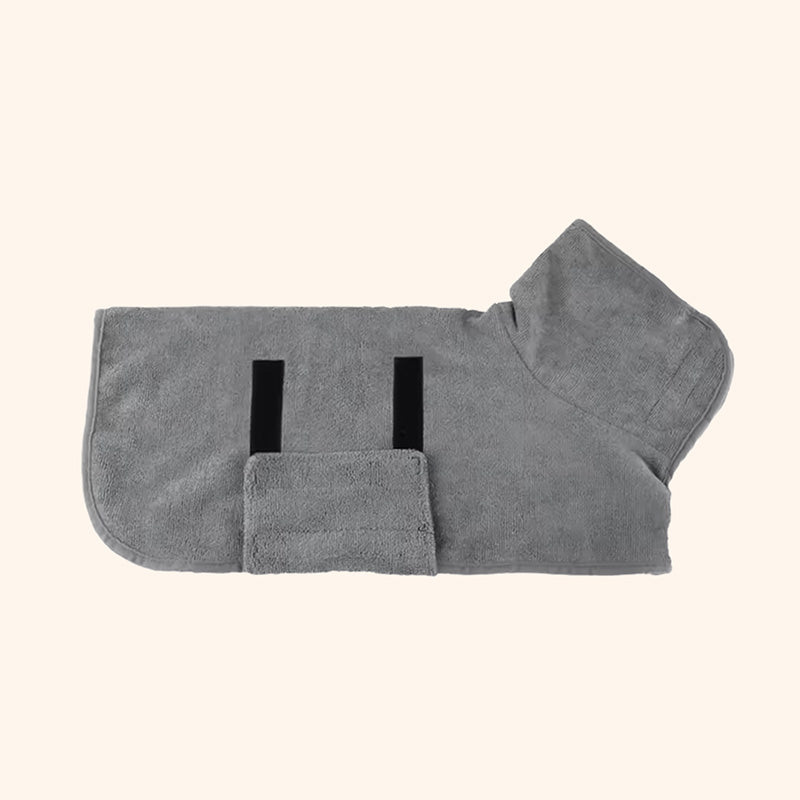 Dog Ultra-Absorbent Microfiber Bathrobe